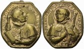 Jesuiten Bronzemedaille Religiöse Medaille