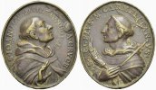 Karmeliter Bronzemedaille Religiöse Medaille