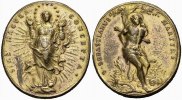 St. Sebastian Bronzemedaille Maria Immaculata
