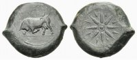 GRIECHISCHE MÜNZEN Grossbronze KAMPANER IN SIZILIEN