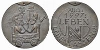 Neues Jahr Weissmetall-Medaille von P. G. Güttler