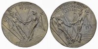 Neues Jahr Weissmetall-Medaille von P. G. Güttler