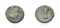GRIECHISCHE MÜNZEN AE Kleinbronze CYME