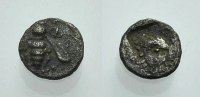 GRIECHISCHE MÜNZEN AR Hemiobol IONIEN: EPHESOS