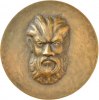 KÖLN Bronzemedaille Kopf des Pan