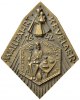 ELIGIUS Bronzeplakette Wallfahrt nach Kevelaer