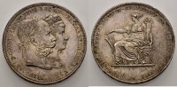 ÖSTERREICH Doppelgulden Silberhochzeit