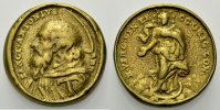 Antonius von Padua Messingmedaille Religiöse Medaille