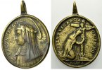 Rosa von Lima Bronzemedaille Religiöse Medaille