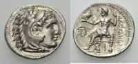GRIECHISCHE MÜNZEN Drachme ALEXANDER DER GROSSE, POSTUM, MILET