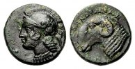 GRIECHISCHE MÜNZEN AE Kleinbronze IONIEN: KLAZOMENAI