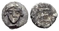 GRIECHISCHE MÜNZEN Viertelobol (Tetartemorion) IONIEN: KOLOPHON