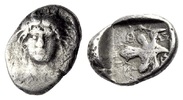 GRIECHISCHE MÜNZEN AR Drachme KARIEN: IDYMA