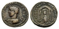 GRIECHISCHE MÜNZEN UNTER ROM AE Bronze MESAPOTAMIEN, NISIBIS; UNTER PHILIPPUS II.