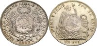 GUATEMALA Peso Gegenstempel