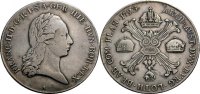 ÖSTERREICH Kronentaler Franz II.