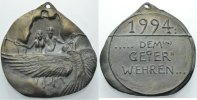 Neues Jahr Weissmetall-Medaille von P. G. Güttler