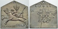 Neues Jahr Weissmetall-Medaille von P. G. Güttler