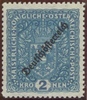 2 Kronen Aufdruck Deutschösterreich - Nr.243B.**