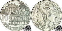 Österreich 10 Euro 10 Euro 2005 - Burg und Oper