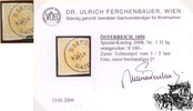 Österreich 1850 - 1 Kreuzer orangeocker O