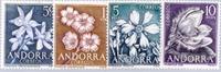 Andorra span. 1966 - Freimarken Blümen
