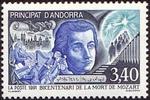 Andorra (franz.) ** 1991 - 200. Todestag von W. A. Mozart