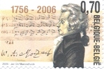 Belgien ** 2006 - 250. Geburtstag W. A. Mozart