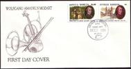 Antigua & Barbuda FDC 1991 - 200. Todestag W. A. Mozart