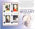 Gambia ** 2006 - 250. Geburtstag Mozart Block