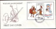 Grenada/Grenadien FDC 1992 - 200. Todestag Mozart Block