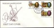 Guyana FDC 1991 - 200. Todestag Mozart
