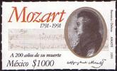 Mexiko ** 1991 - 200. Todestag W. A. Mozart