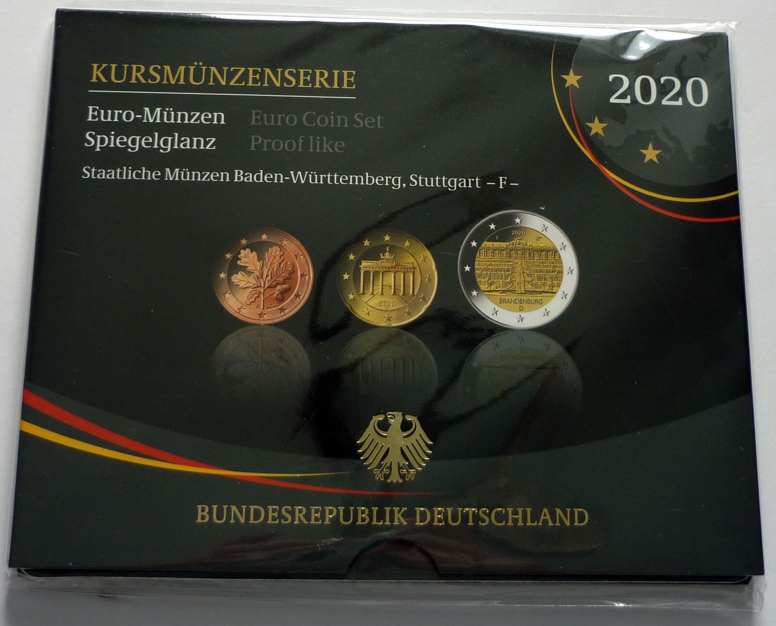 Deutschland Brd Germany Euro F Offizieller Euro