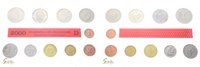 Deutschland Kursmünzensatz BRD DM 2000 Prägestätte Bayern (D) im Original Blister