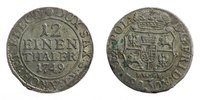 Deutschland, Sachen, Kurfürstentum 1/12 Taler Friedrich August II. 1733-1763 König von Polen