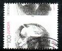 Deutschland 100 Pfennig Briefmarke Mi 1855 total verzähnt