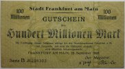 Frankfurt 100 Million Mark