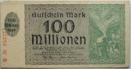 Mühlheim Ruhr 100.000.000 Mark Thyssen Hütte