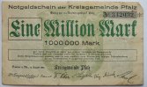 Pfalz 1 Millionden Mark Kreisgemeinde Pfalz