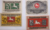 Deutschland 10,25,50,75 Pf Braunschweig
