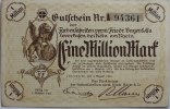 Deutschland 1 Million Mark Leverkusen Farbenfabrik Friedrich Bayer & Co.