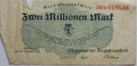 Deutschland 2 Millionen Mark Berlin