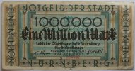 Deutschland 1 Million Mark Nürnberg