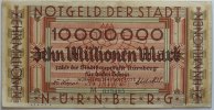 Deutschland 10 Millionen Mark Nürnberg