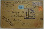 USA Schleuderflugbrief vom 28.7.33 Damper Europa- Sputhempton
