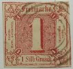 Thurn & Taxis Michel Nr. 29 kaminrot vollrandiges Kabinettstück rs. kl. tintenspiegel geprü