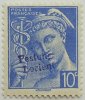 Detusche Besatzung Frankreich Fälschung Stempel Festung Lorient