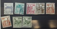 Bund 7 verschiedene Bauten Dauerserie