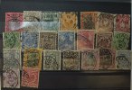 Deutsches Reich diverse Gemania, Adler sowie Böhmen& Mähren Michel 2 23 Werte
